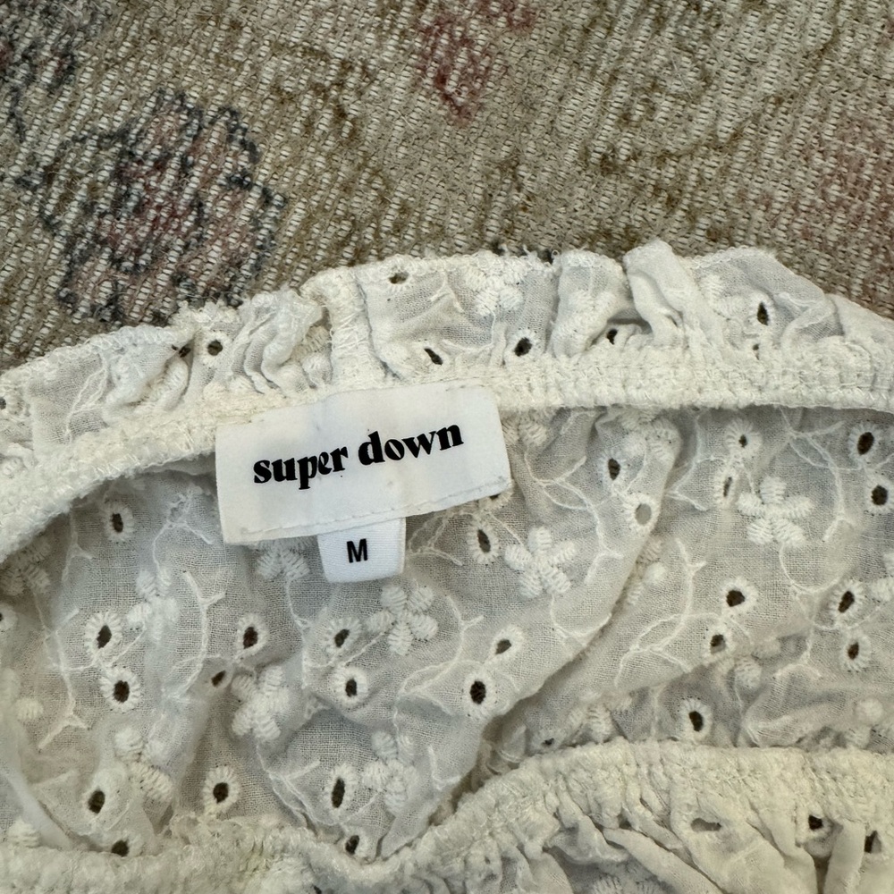 Revolve Super Down Cropped Top - image 2